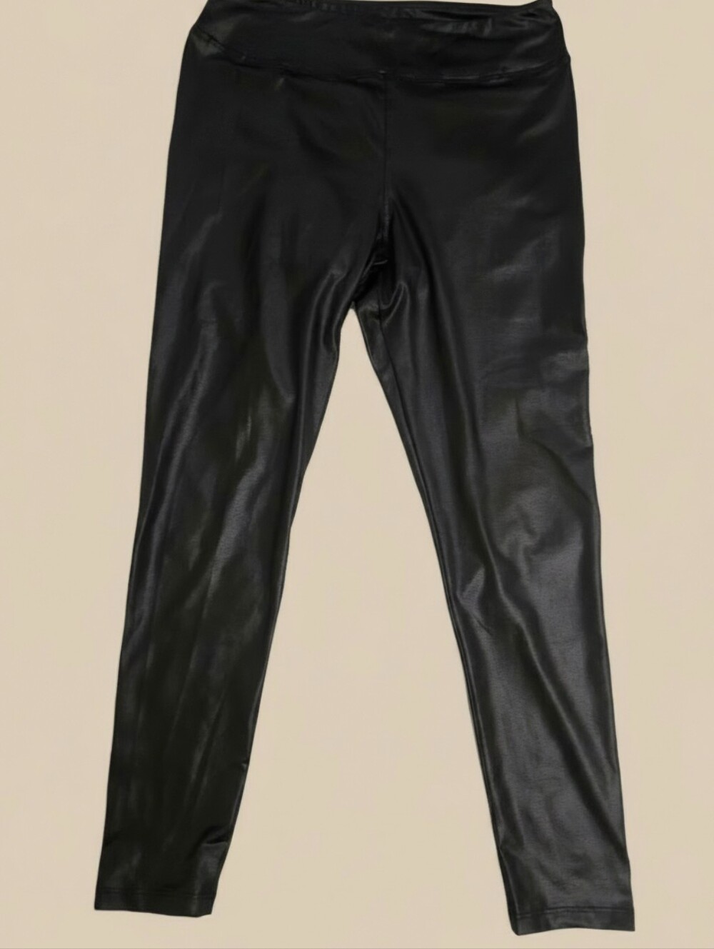 New Look Women's Black Leggings Size M-L